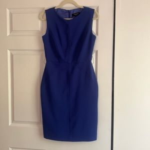 Chetta B Sunhee blue cocktail dress